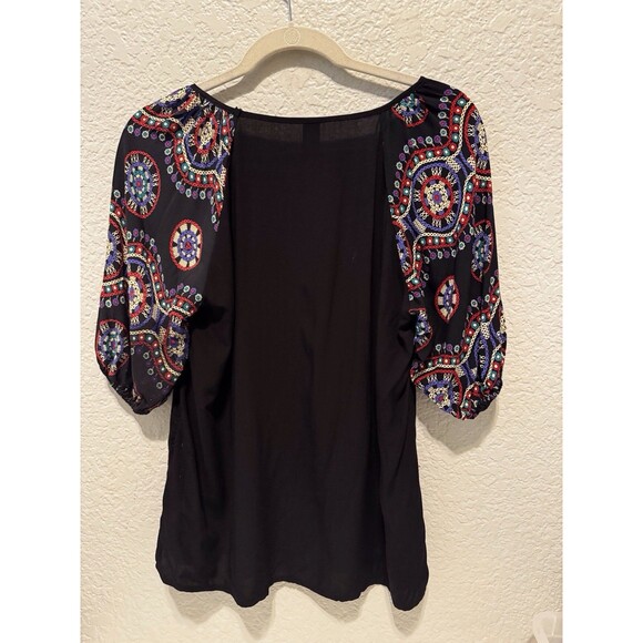 Women’s Emery Rose Puffed Sleeve TopSize Small - Picture 3 of 8